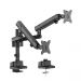 ACT Dual monitor arm office solid pro with mechanical spring