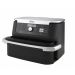 Ninja AF500EU fryer Double 10.4 L Stand-alone 2470 W Hot air fryer Black, Stainless steel