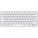 Apple Magic keyboard (2021) Universal USB + Bluetooth Dutch Aluminium, White