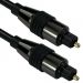TosLink Optical Audio Cable | male-male | 1 meter