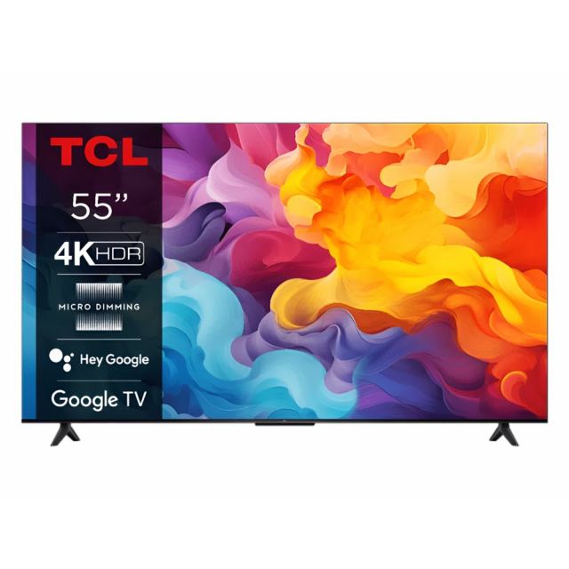 TCL 55P61B 55" | Ultra HD 4K LED Smart TV | Google TV | HDR10 | 60Hz | Wifi & Bluetooth
