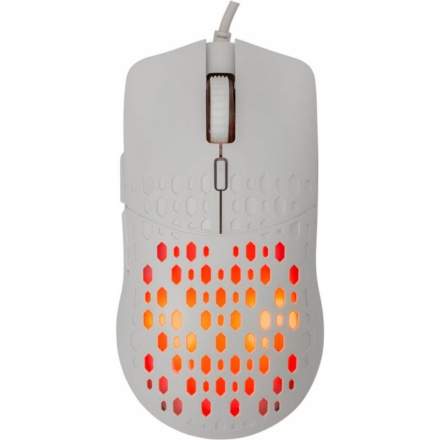 Baracuda OCTOPUS RGB | Wired Gaming Mouse | Right-Handed | USB-A | 3600 DPI | White