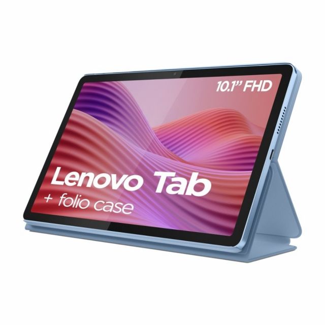 Lenovo Tab 10.1" 2025 Model | Wi-Fi | 128GB Tablet | Polar Blue | Includes Cover