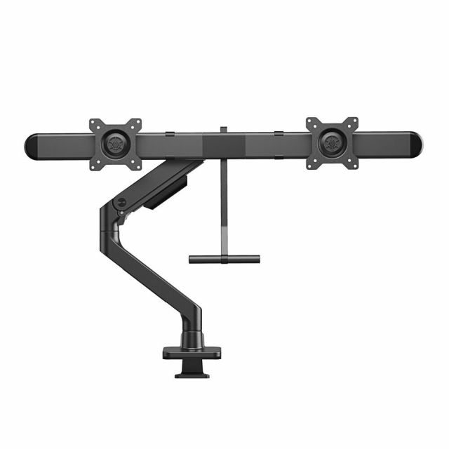 ACT Dual monitor arm office premium, with gas spring, crossbar