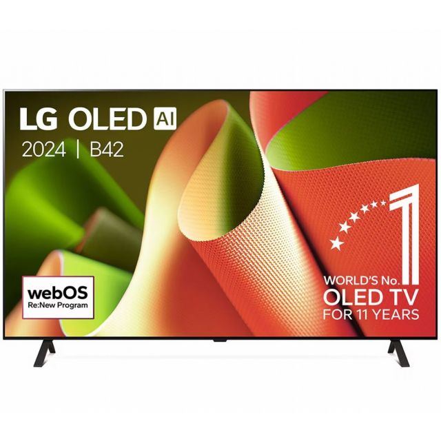 LG B4 OLED65B4ELA.AEU 65" | Ultra HD 4K OLED Smart TV | WebOS + Wi-Fi | Dolby Vision | OLED Perfect Black | 120Hz