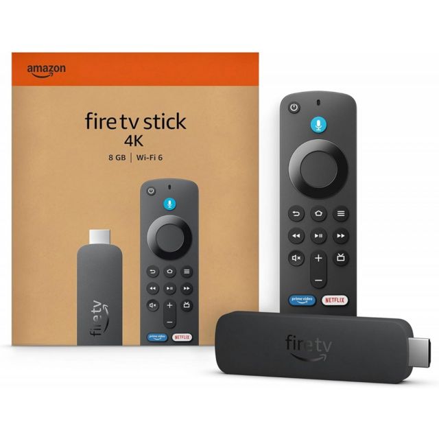 Amazon Fire TV Stick 4K HDMI 4K Ultra HD Fire OS Black