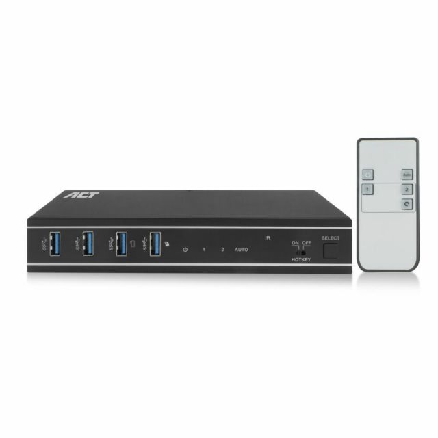 ACT AC7912 KVM switch Black
