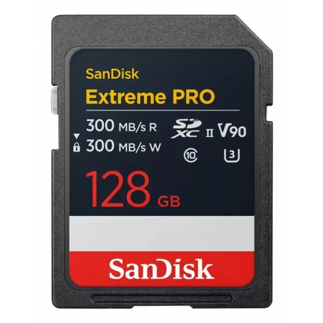 SanDisk Extreme PRO | 128GB SDXC Memory Card | UHS-II Class 10