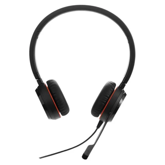 Jabra Evolve 20 | Wired USB On-Ear Headset | Stereo