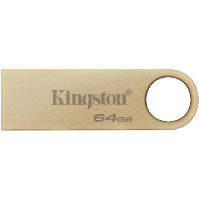 Kingston DataTraveler SE9 G3 | 64GB USB Stick | USB 3.2 Gen 1 | 220MB/s | Metal