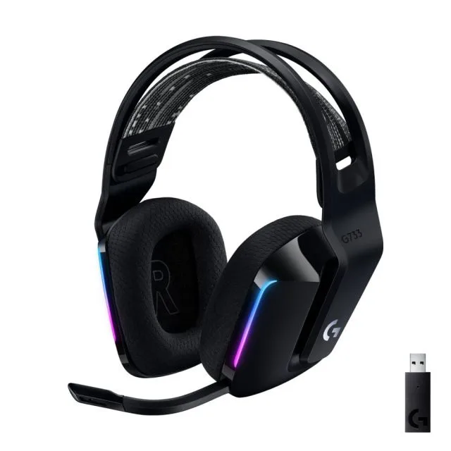 Logitech G G733 LIGHTSPEED Wireless Gaming Headset | RGB | Black