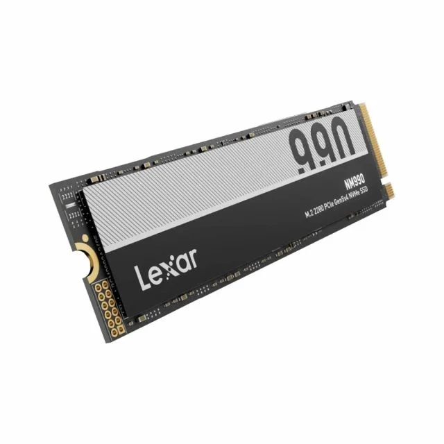 Lexar NM990 | 4TB NVMe SSD | M.2 | Gen5 | 14,000MB/s Read | 12,000MB/s Write