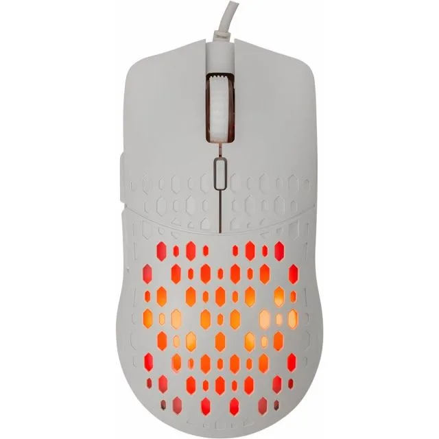 Baracuda OCTOPUS RGB | Wired Gaming Mouse | Right-Handed | USB-A | 3600 DPI | White