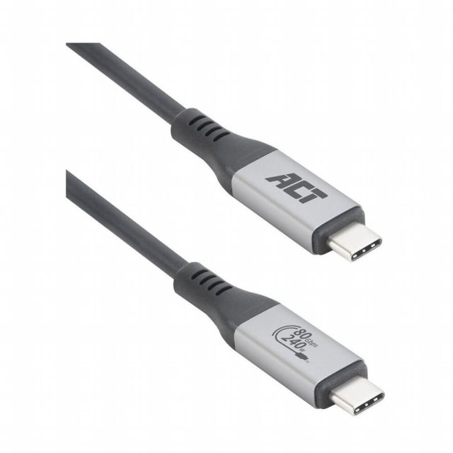 AC7431 | Thunderbolt 5 USB4 Cable | USB-C to USB-C | 1.5 Meter | USB-IF Certified | Black