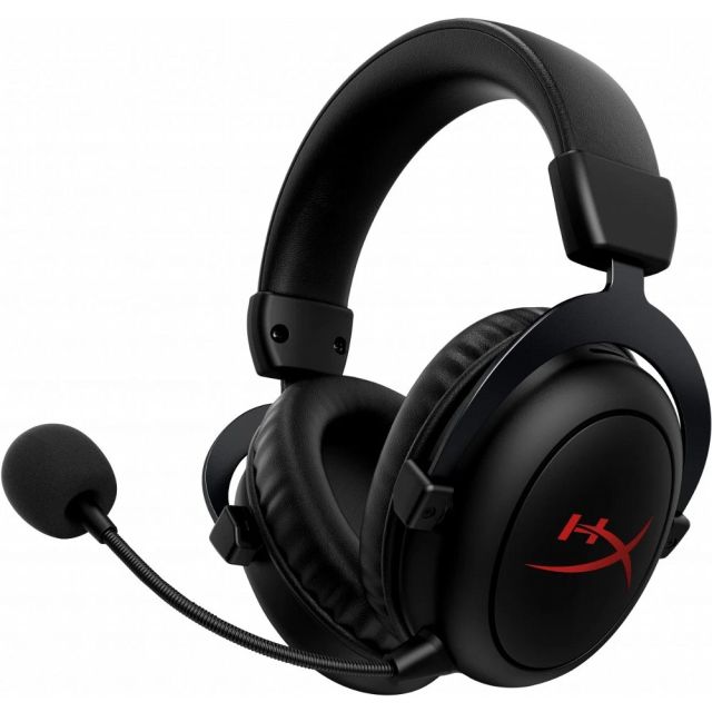 HyperX Cloud II Core | Wireless Over-Ear Gaming Headset | USB-A Receiver & 3.5mm Connector | Black