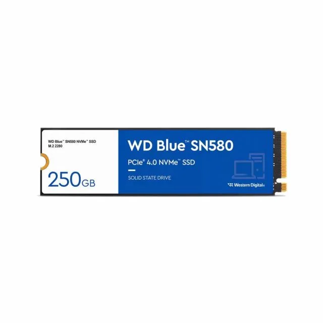 Western Digital Blue SN580 | 2TB NVMe SSD | M.2 Gen4 | 4,150MB/s Read | 4,150MB/s Write