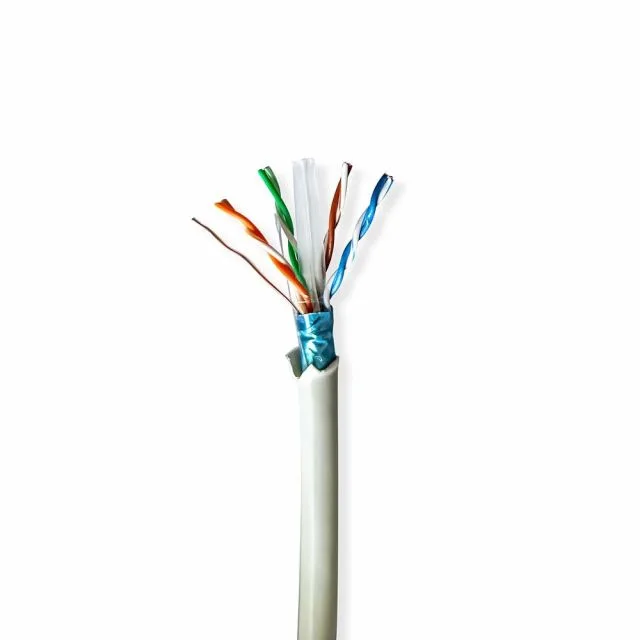 Nedis Network Cable | Cat. 6 | F/UTP (FTP) | 50 m | Gray | CCBG8526GY50S
