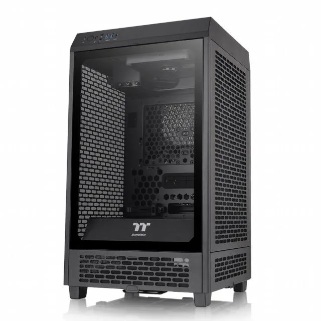 Thermaltake The Tower 200 | Mini Tower Case | Black (CA-1X9-00S1WN-00)