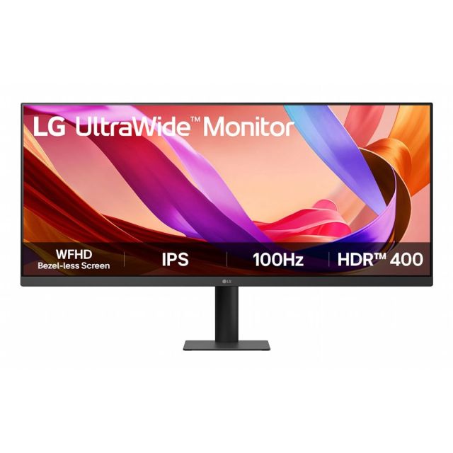 LG34U511A-B | 34" WFHD (2560x1080) IPS | 100Hz | Ultra-wide monitor | Black