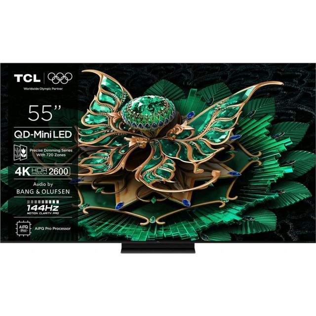 TCL 55Q7C | 55" 4K Ultra HD QD-MiniLED | 120Hz | Google TV | Dolby Vision | HDMI 2.1 | Smart TV