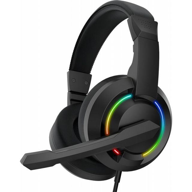 Baracuda HYDRA RGB Rainbow | Gaming Headset 3.5 mm & USB | Black