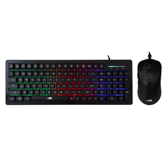 Baracuda ORCA RGB | Wired Gaming Keyboard with Mouse | QWERTY | Black