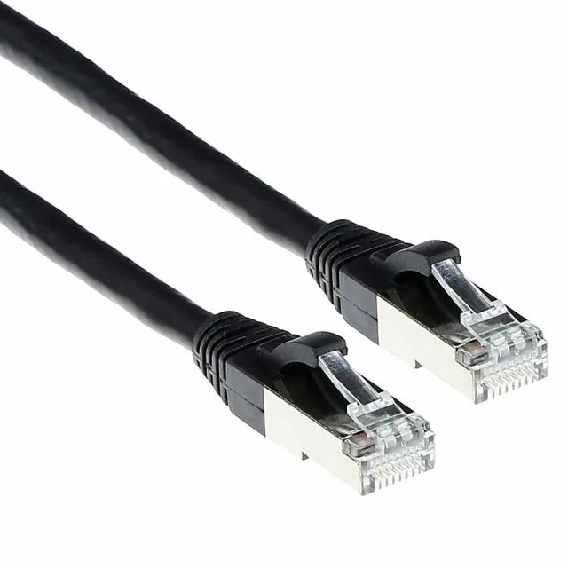 ACT Network Cable | Cat6A | S/FTP (S-STP) | 30 m | Black | FB6930