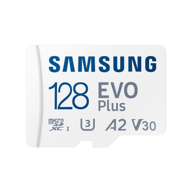 Samsung EVO Plus | MicroSDXC | 128GB | Class 10 | UHS-I U3 | Reliable Storage