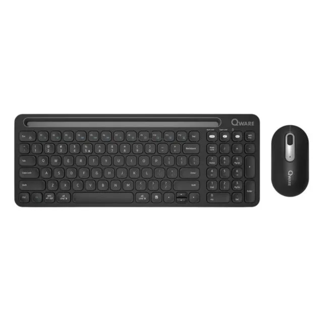 QWARE Wireless Desktop Combo Florence Black | Returned