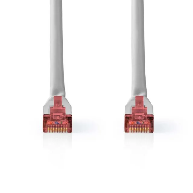 Nedis CCGL85220GY20 | Network cable Cat.6 SF/UTP | 2 m | Gray | RJ45 Male to RJ45 Male
