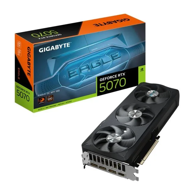 GIGABYTE GeForce RTX 5070 EAGLE OC SFF | 12GB GDDR7 | DLSS 4 | Graphics Card | Nvidia GPU