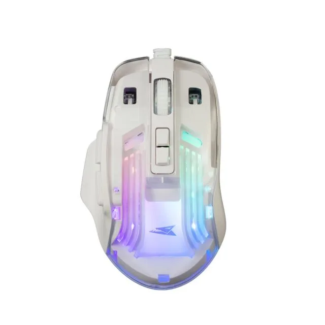 Baracuda Anglerfish RGB | Wired Gaming Mouse | USB-A | 7200 DPI | White
