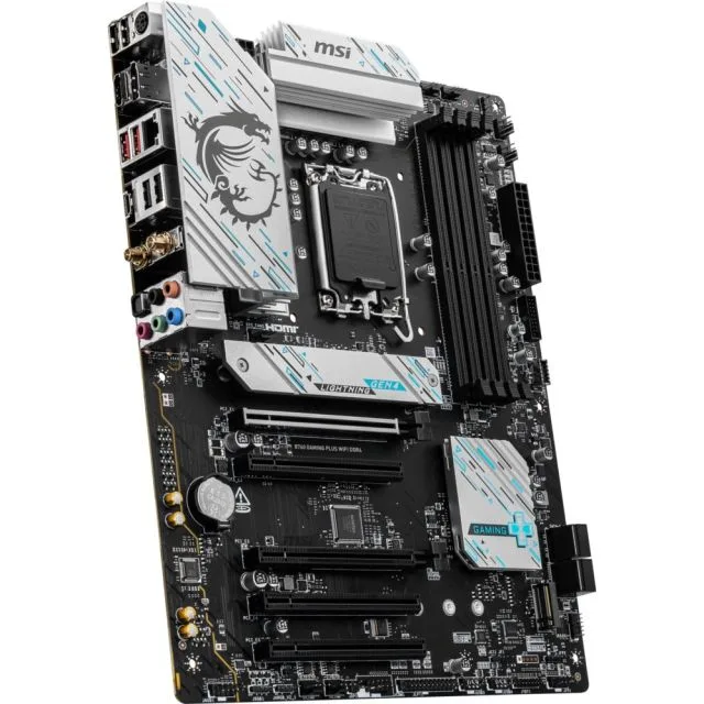 MSI B760 GAMING PLUS WIFI DDR4 | Socket LGA 1700 | Intel B760 | 4xDDR4 | ATX | Motherboard