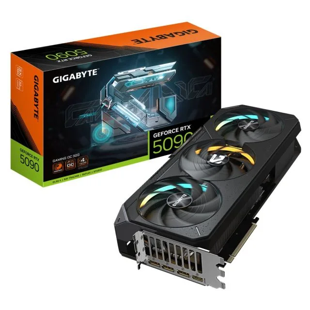 Gigabyte GeForce RTX 5090 Gaming OC | 32GB GDDR7 VRAM | 4K Gaming & AI | Graphics Card | Nvidia GPU