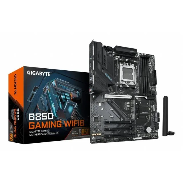 Gigabyte B850 GAMING WIFI6 | Sockel AM5 | AMD B850 | 4xDDR5 | ATX | Motherboard