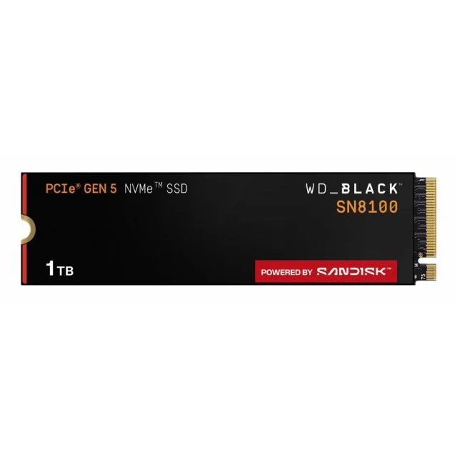 Western Digital Black WD_BLACK™ SN8100 NVMe™ SSD POWERED BY SANDISK 1 TB