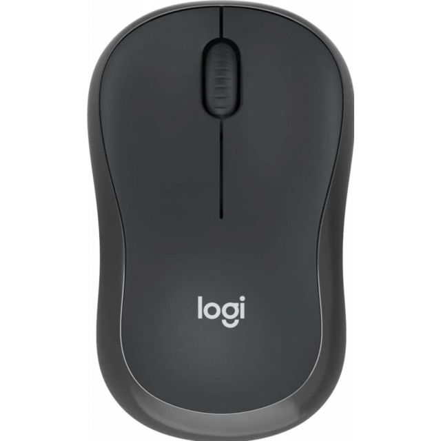 Logitech M240 for Business | Wireless Mouse | Ambidextrous (Left & Right) | RF + Bluetooth | 4000 DPI | Graphite
