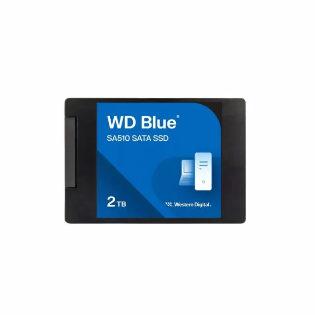 Western Digital Blue SA510 | 2TB SATA SSD | 2.5'' | 560MB/s Read | 520MB/s Write