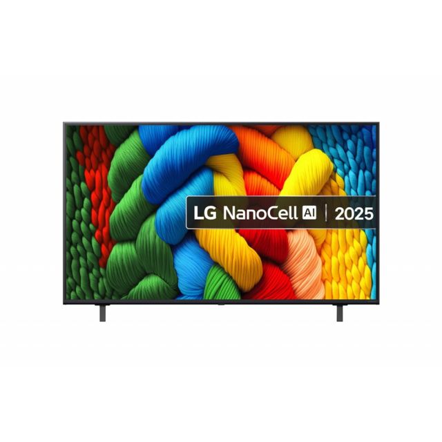 LG 55NANO80A6B.AEU | 55″ 4K Ultra HD NanoCell Smart TV | webOS | HDR10 | 60 Hz