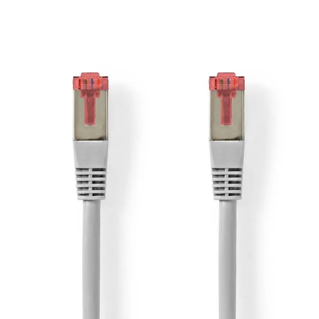 Nedis CCGL85220GY150 | Network cable Cat.6 SF/UTP | 15 m | Gray | RJ45 Male to RJ45 Male