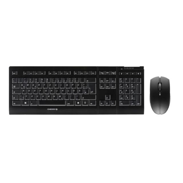 Cherry B.Unlimited 3.0 | Wireless Mouse and Keyboard Combo | QWERTY | Black