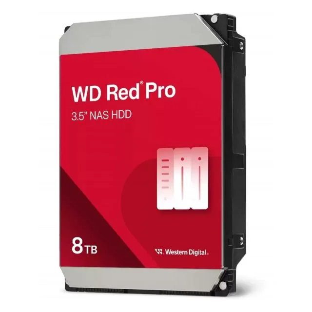 Western Digital Red Pro | 8TB Internal Hard Drive | 7200 RPM | 256MB Cache | 3.5" SATA