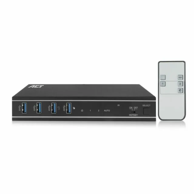 ACT AC7912 KVM switch Black