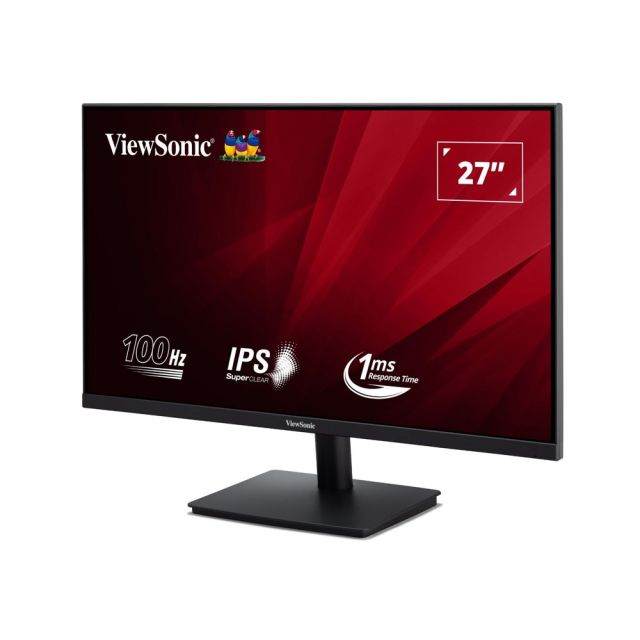 ViewSonic VA270 | 27" Monitor | Full HD IPS | 100Hz | 1ms | HDMI and VGA | Flicker-Free | Blue Light Filter