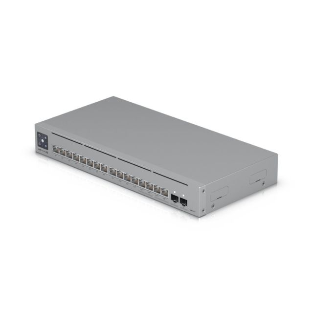 Ubiquiti UniFi Switch Pro Max 16 PoE | 16-Port 2.5G Switch | Managed L3 | 4x PoE++ + 12x PoE+ | Silver