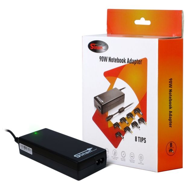 Inter-Tech Sinan UB-90HB | Universal Notebook Charger | 90 watts