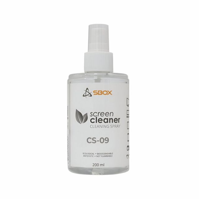SBOX CS-09 Screen Cleaner Spray | 200ml