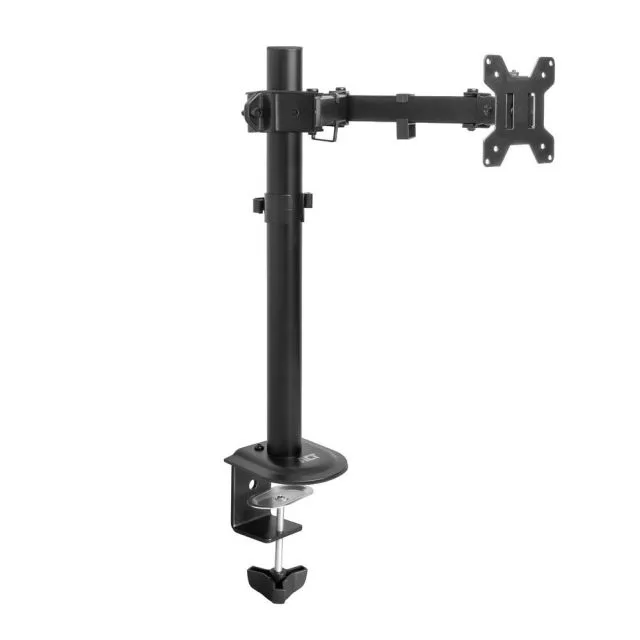ACT Essentials AC8361 | Monitor Arm for 1 Screen up to 34" | 8kg | VESA 75x75 / 100x100 | Desk Clamp