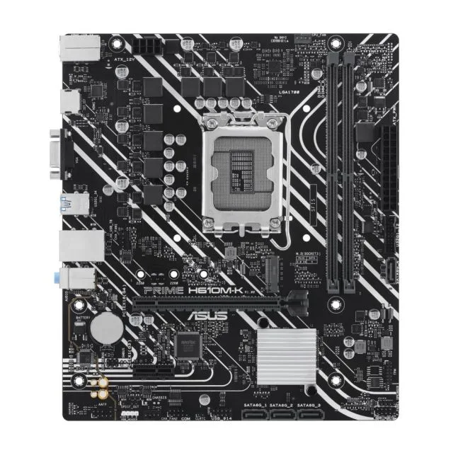 ASUS Prime H610M-K | Socket LGA 1700 | Intel H610 | 2xDDR5 | Micro-ATX | Motherboard