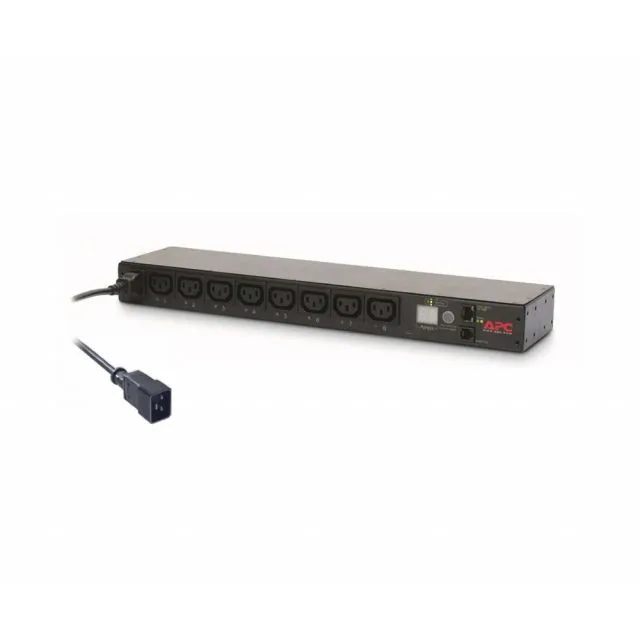 APC AP7921B power distribution unit (PDU) 8 AC outlet(s) 0U/1U Black